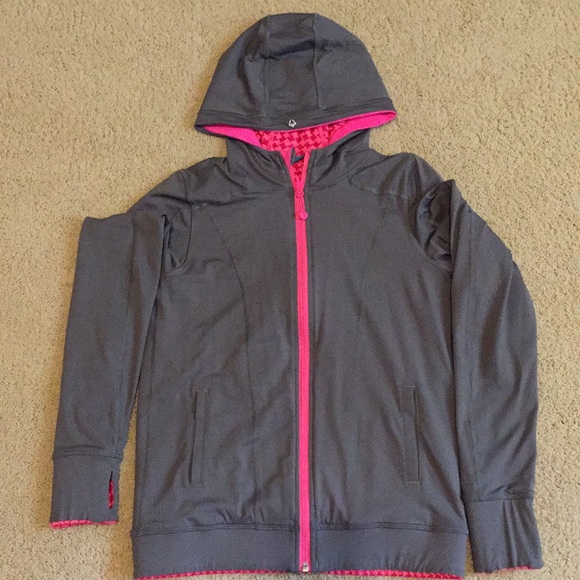 Ivivva reversible track zipper jacket for girls - Picture 5 of 8